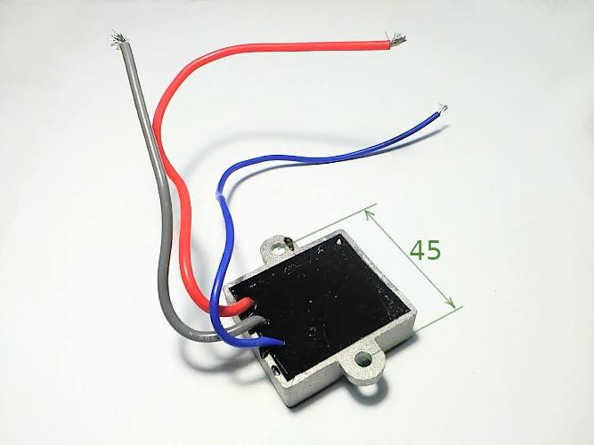 Sanftanlauf 12A-230 V inkl. 3 Kabel Soft Start Softstart