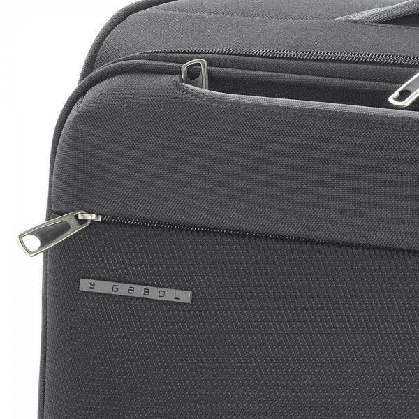 Gabol Zambia Pilot Grey Suitcase
