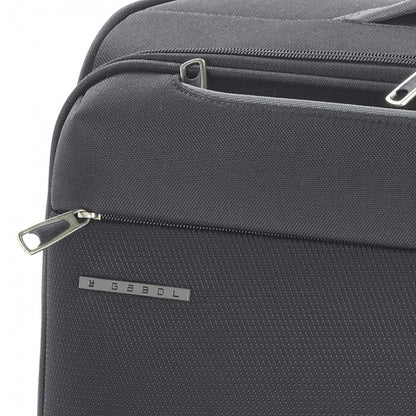 Gabol Zambia Pilot Grey Suitcase