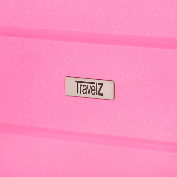 Suitcase TravelZ Big Bars (M) Pink