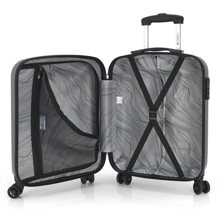 Suitcase Gabol Alabama (S) Silver (121822-022)