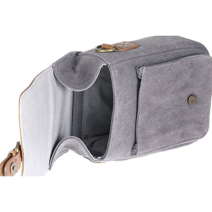 Praktica Accessories Heritage Binocular Bag Grey/Tan