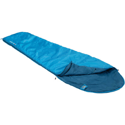 Sleeping bag High Peak Summerwood 10/+10°C Blue/Dark Blue Left (20100)