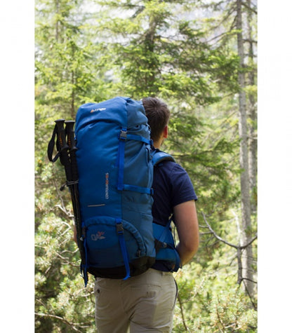 Backpack tourist Vango Contour 60+10 Shadow Black