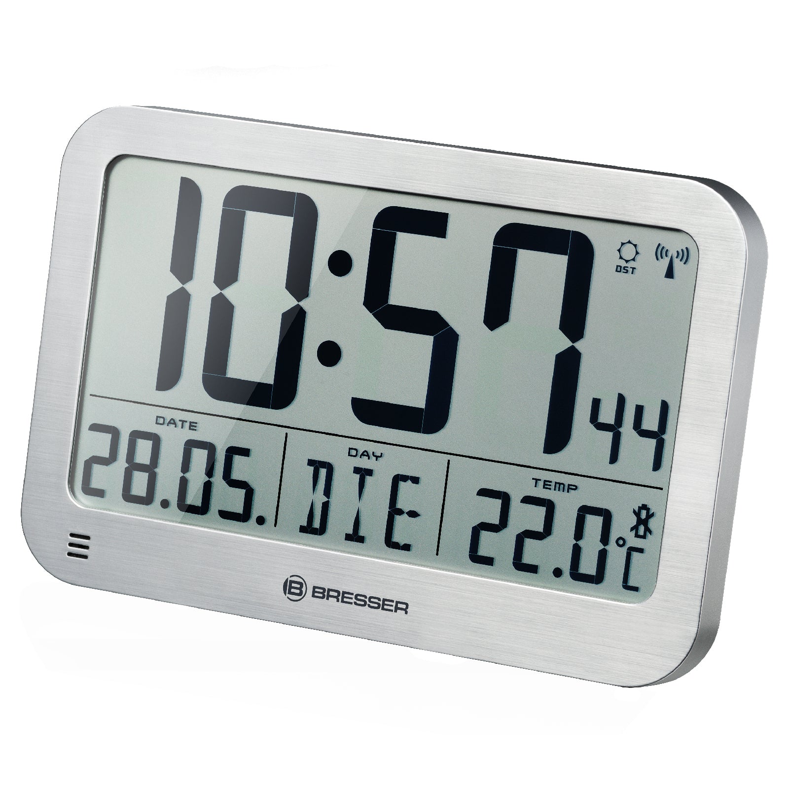 Часы настенные Bresser MyTime MC Silver (7001801)