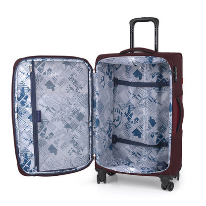Suitcase Gabol Nordic (M) Burgundy