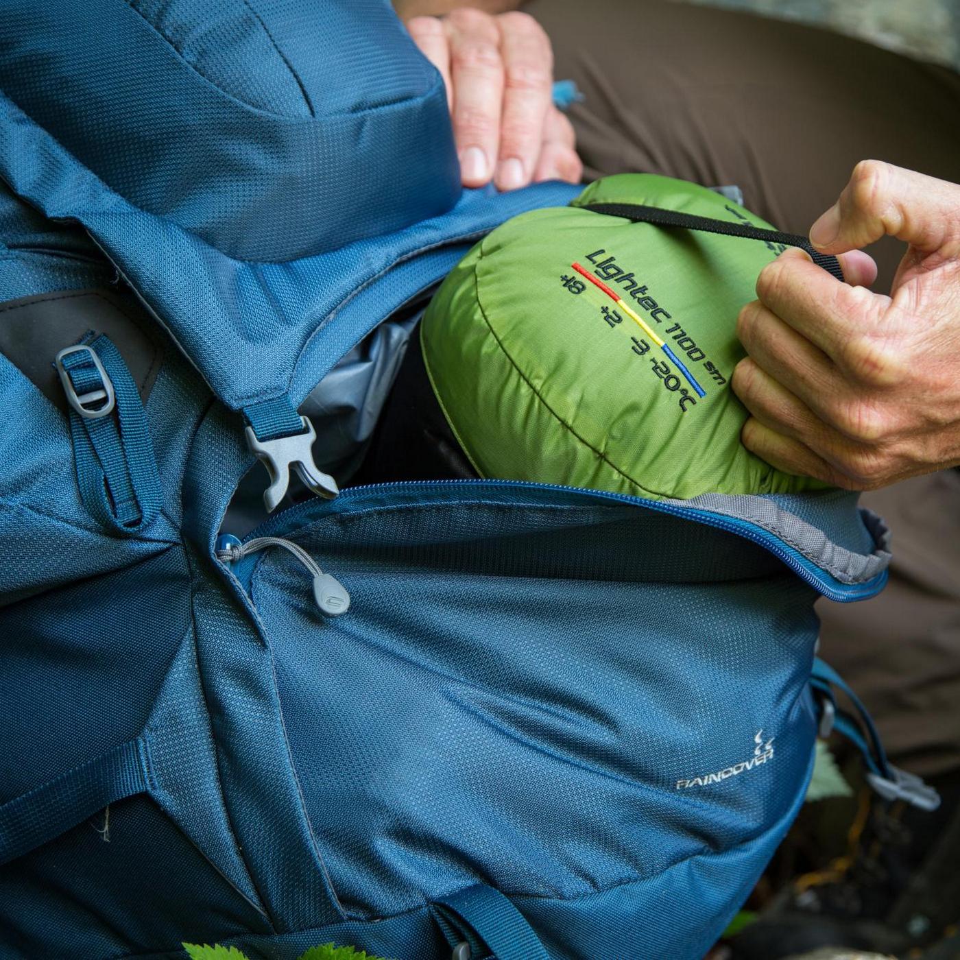 Backpack tourist Ferrino Transalp 80 Blue/Yellow (75690EBG)