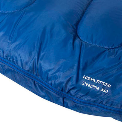 Sleeping bag Highlander Sleepline 350 Mummy/+3°C Deep Blue (Left)
