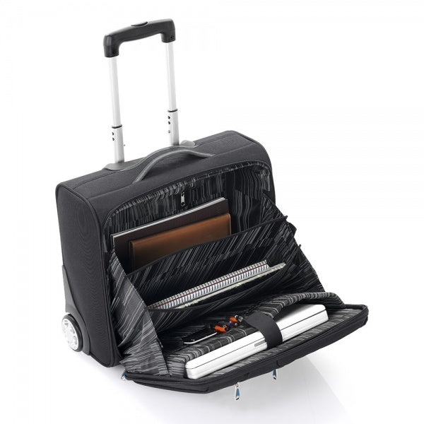 Gabol Zambia Pilot Grey Suitcase
