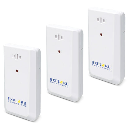 Weather Station Explore Scientific Color 3 sensors (White) (WSH4005GYELC2)
