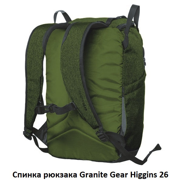 Granite Gear Higgins 26 Black City Backpack