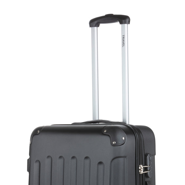 Suitcase TravelZ Light (M) Black
