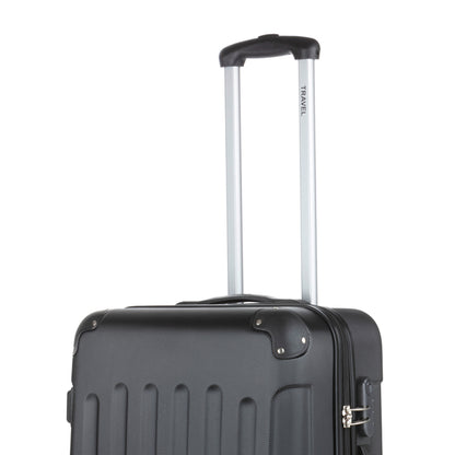 Suitcase TravelZ Light (M) Black