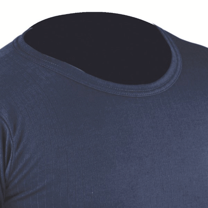 Highlander Thermal Vest Navy L Short Sleeve