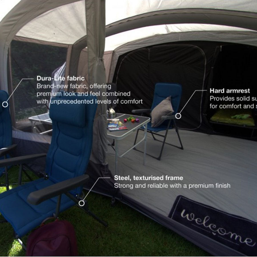 Camping chair Vango Hyde DLX Chair Med Blue (CHQHYDE M18TI8)