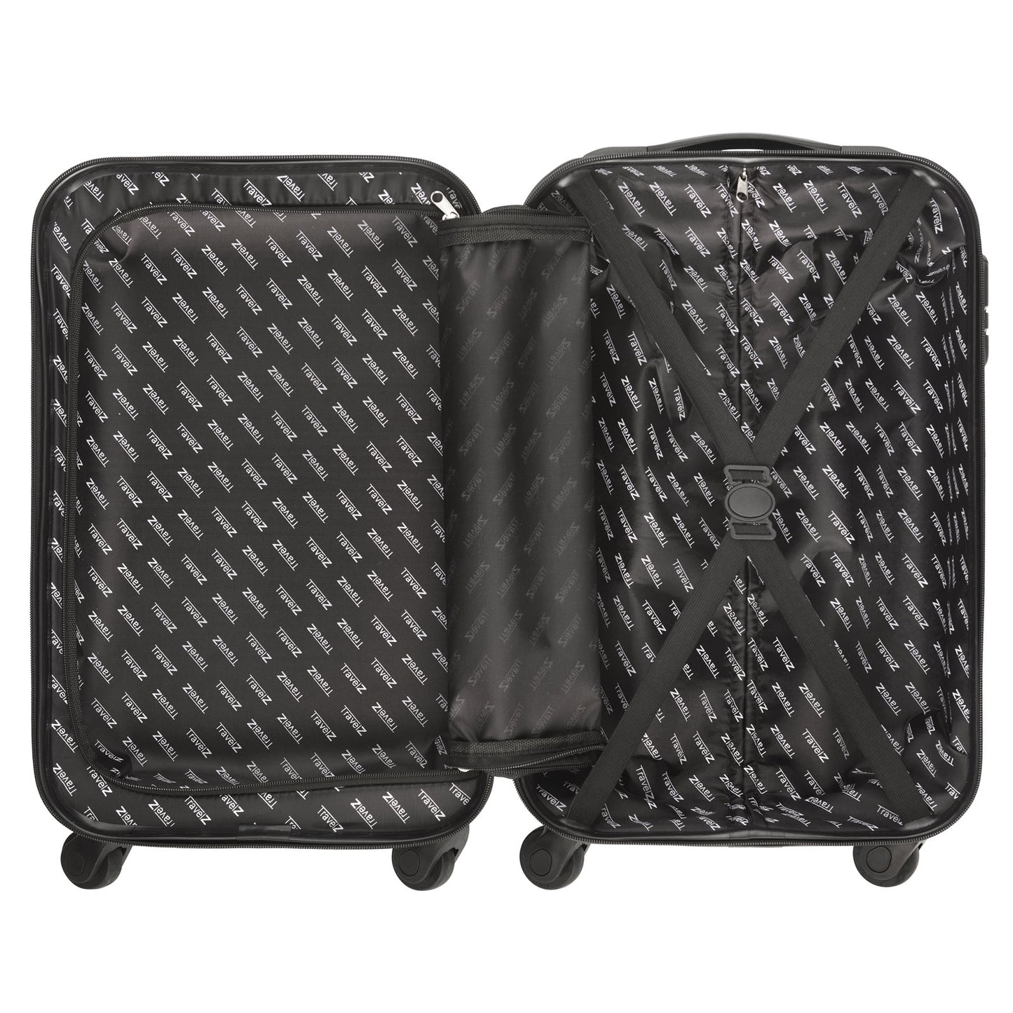 Suitcase TravelZ Horizon (S) Black