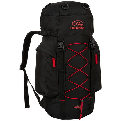 Рюкзак туристический Highlander Rambler 33 Black/Red