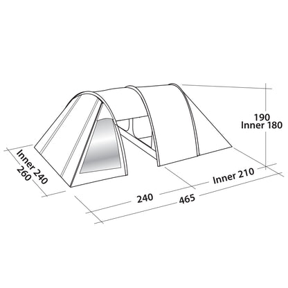 Easy Camp Galaxy 400 Teal Green (120356)