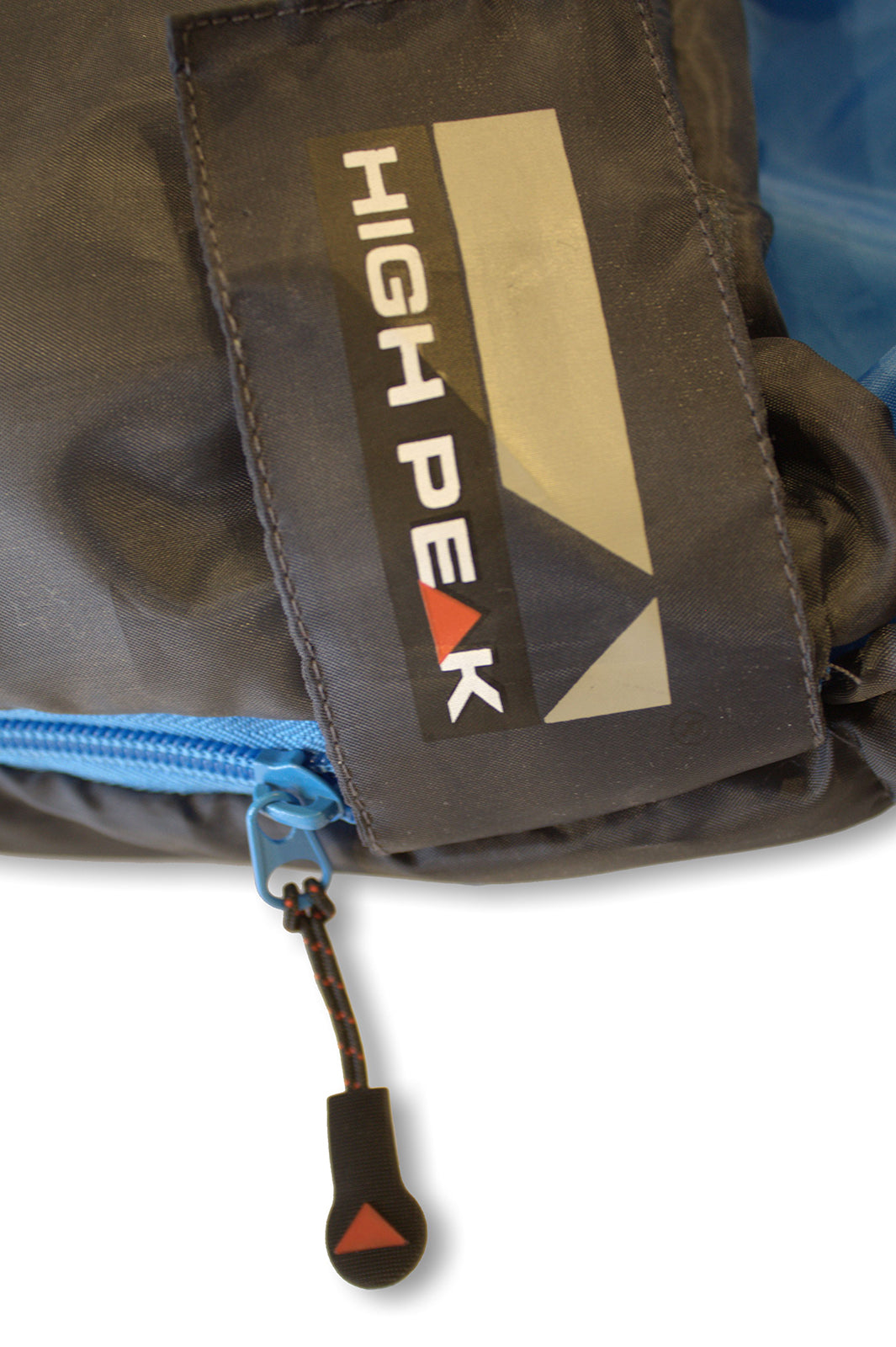 Sleeping bag High Peak TR 300/0°C Anthra/Blue Left (23065)
