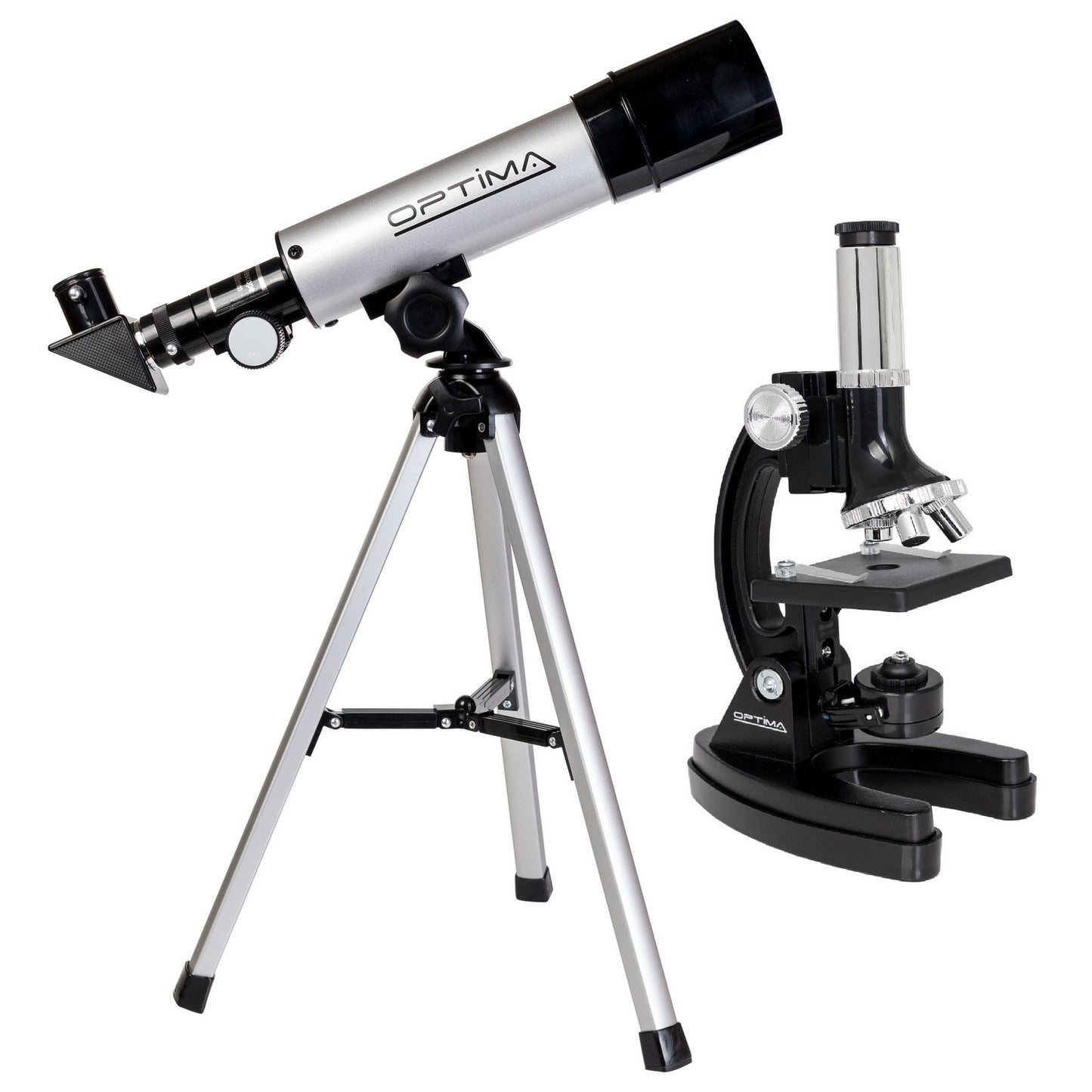 Microscope Optima Universer 300x-1200x + Telescope 50/360 AZ in case (MBTR-Uni-01-103)