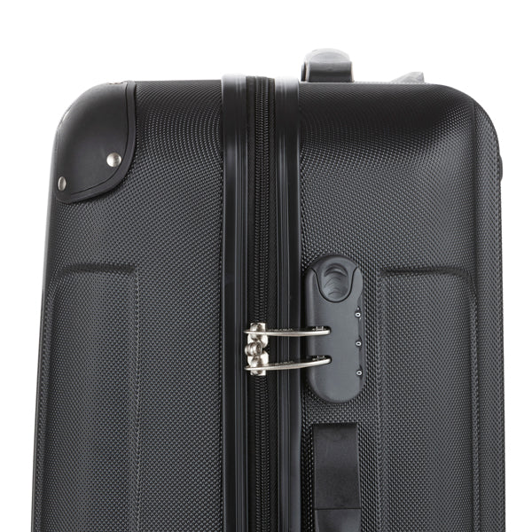 Suitcase TravelZ Light (M) Black