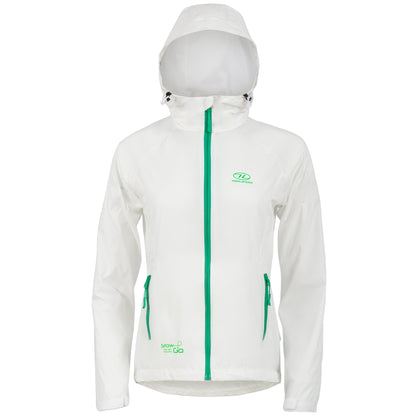 Вітрівка жіноча Highlander Stow & Go Pack Away Rain Jacket 6000 mm White M (JAC077L-WE-M)
