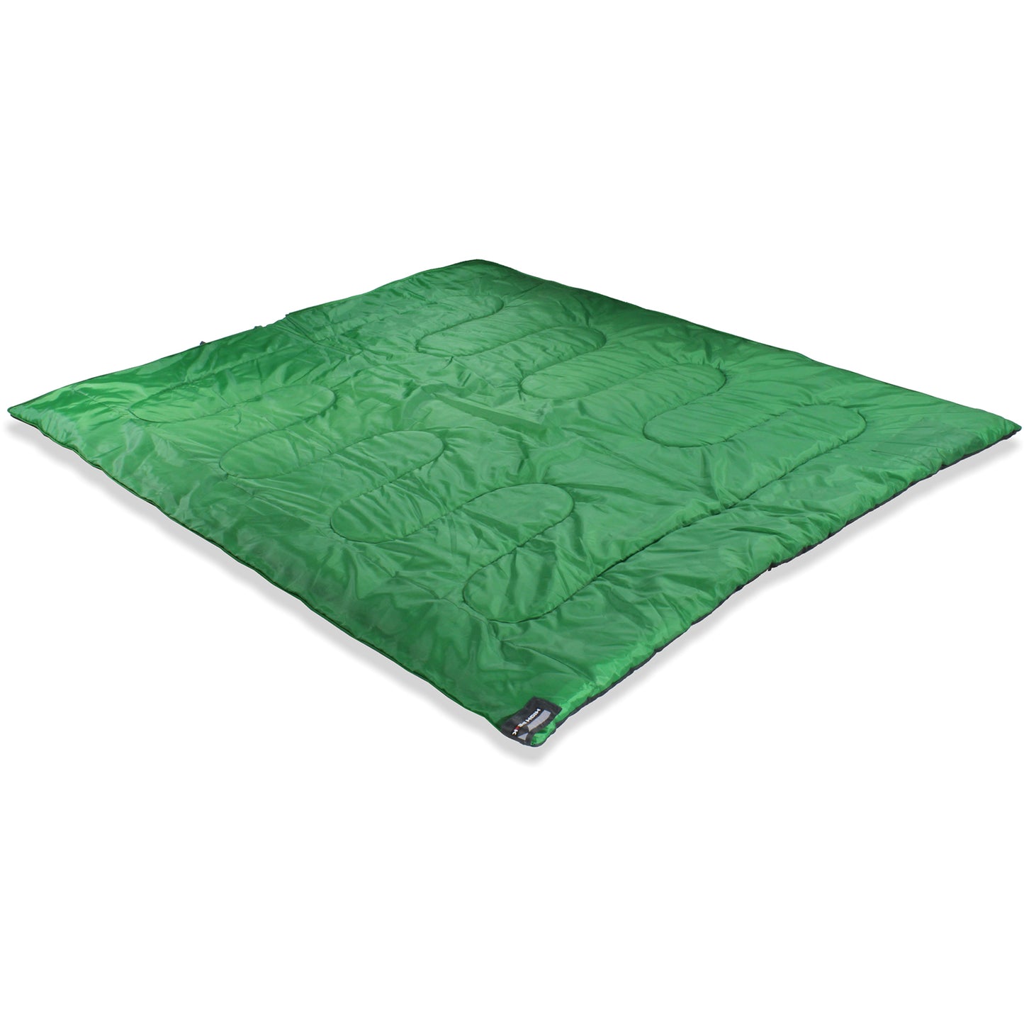 Sleeping bag High Peak Patrol/+7°C Anthra/Green Left (20048)
