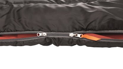 Sleeping bag Easy Camp Astro L/+6°C Black Left (Special Offer)