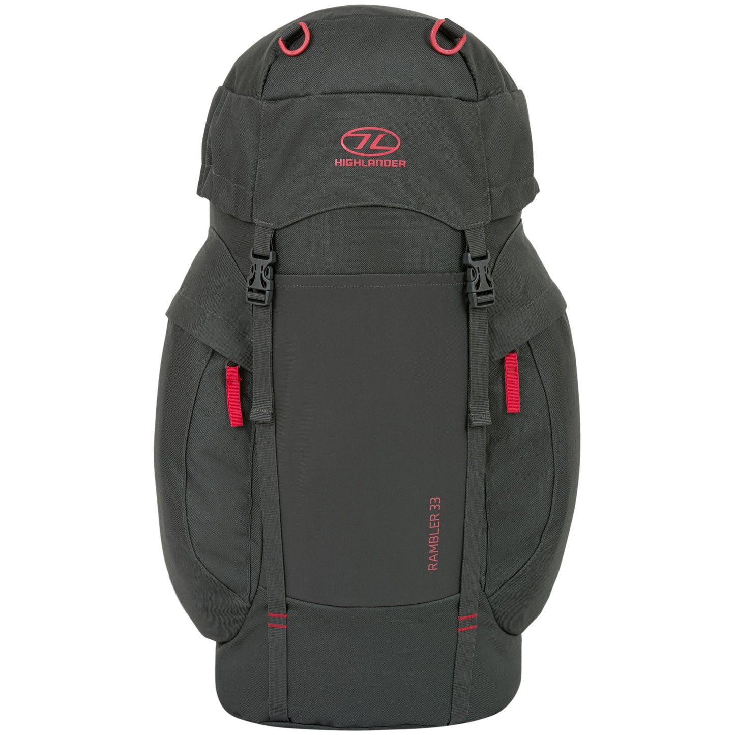Highlander Rambler 33 Black Travel Backpack