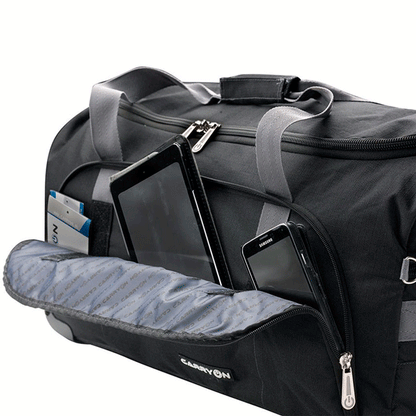 Travel bag on wheels CarryOn Daily 77 Blue