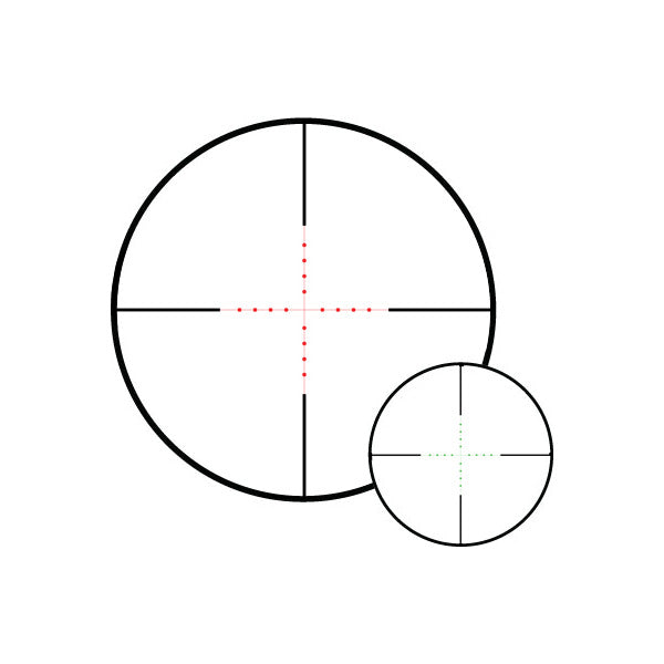 Hawke Vantage IR 3-9x40 AO (Mil Dot IR R/G) Optical Sight