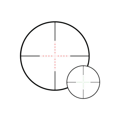 Hawke Vantage IR 3-9x40 AO (Mil Dot IR R/G) Optical Sight