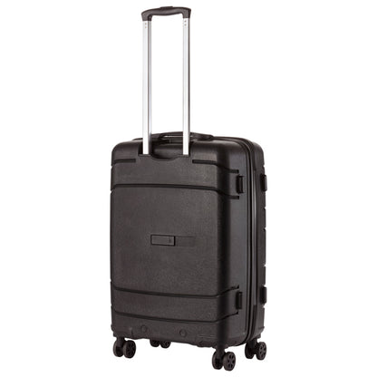 Suitcase TravelZ Big Bars (M) Black