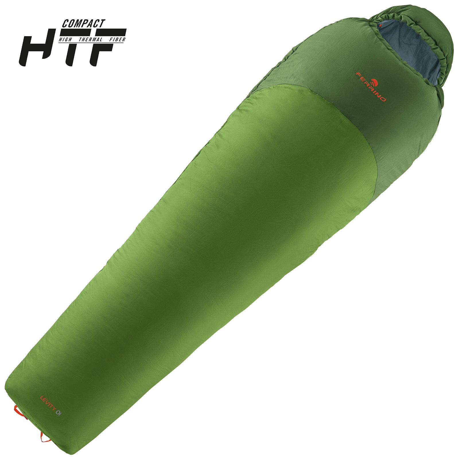 Спальний мішок Ferrino Levity 01/+7°C Green Left (86601HVVS)