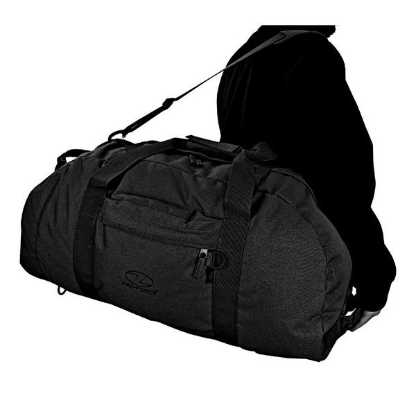 Highlander Loader Holdall 100 Black Travel Bag