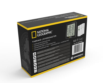 National Geographic Thermometer-Hygrometer 4 Measurement Results Black (9070200)