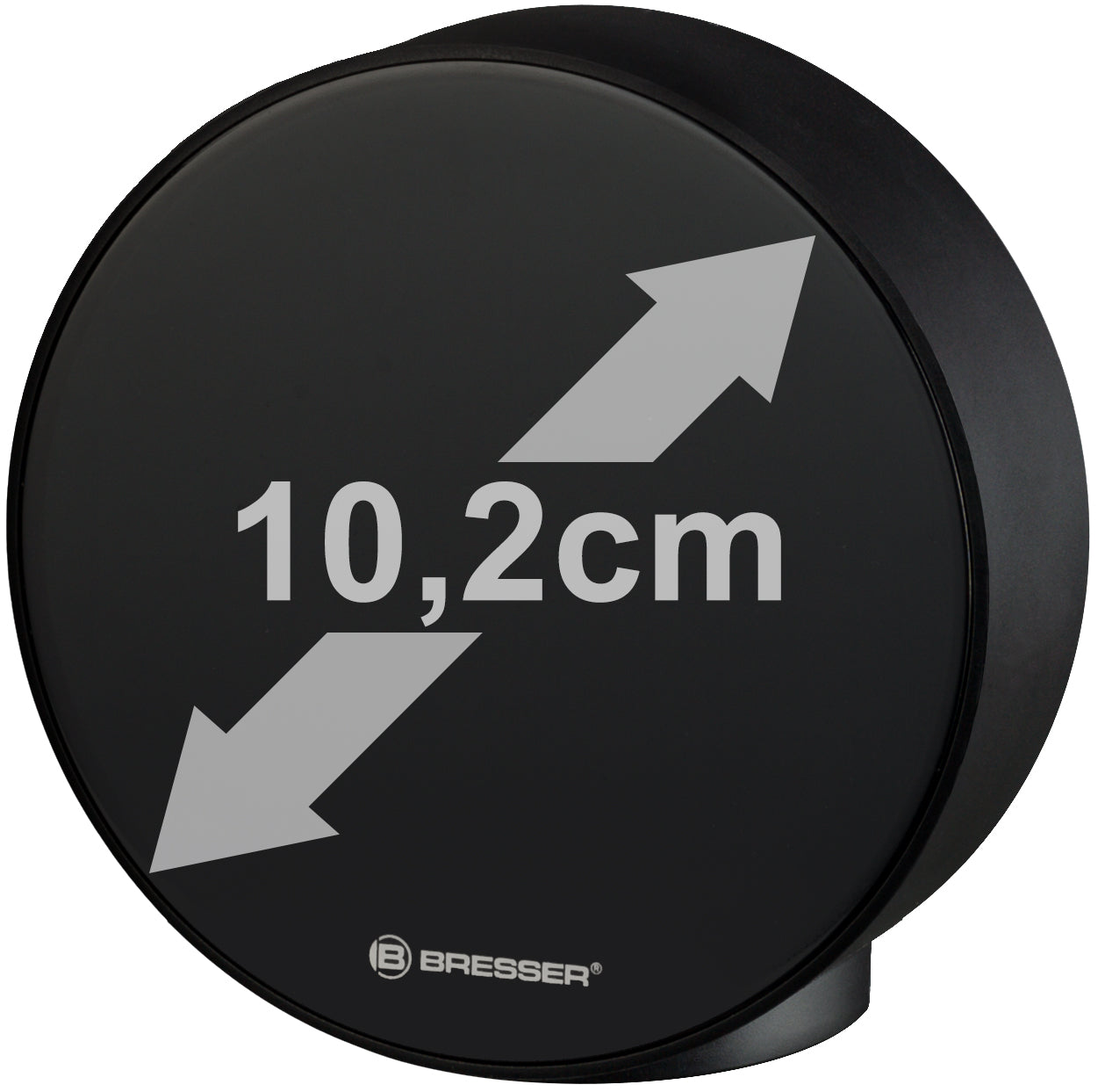 Table clock Bresser MyTime Echo FXR Black (8010071CM3WHI)
