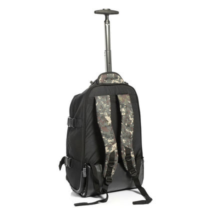 Epic Explorer Small 34 Black/Camo Wheeled Backpack