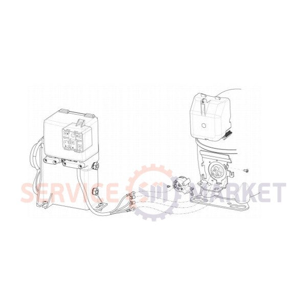 EMBRACO refrigeration Compressor ASPERA NEU6210Z R134a 1243W (with starting relay CSIR)
