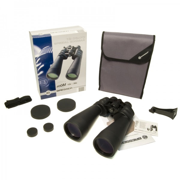 Binoculars Bresser Spezial Zoomar 12-36x70+ (tripod with case)