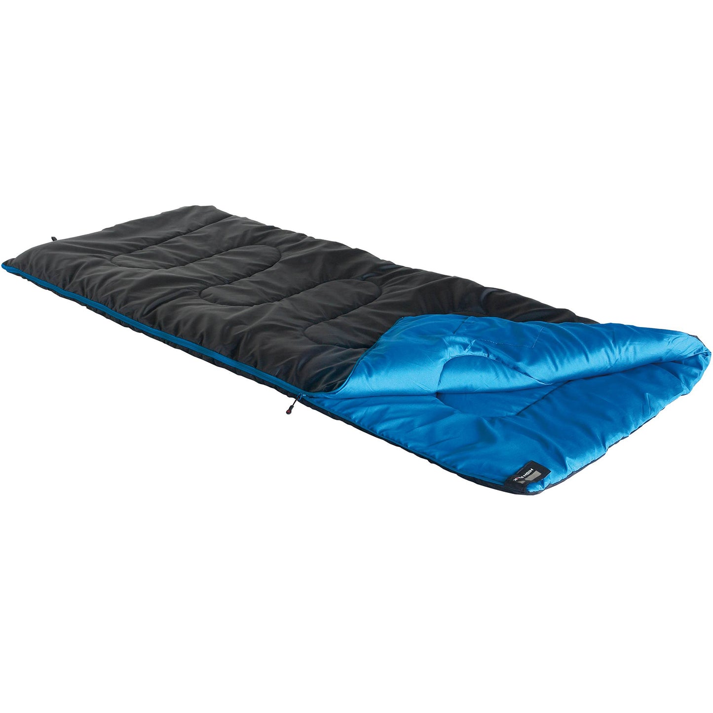 Sleeping bag High Peak Ceduna/+3°C Anthra/Blue Left (20064)