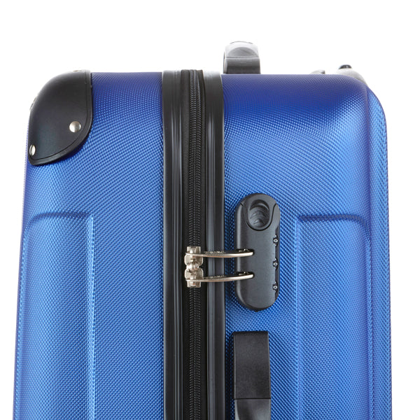 Suitcase TravelZ Light Triple (M) Navy Blue