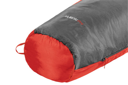 Sleeping bag Ferrino Yukon Pro Lady/0°C Scarlet Red/Grey Left (86367IAA)