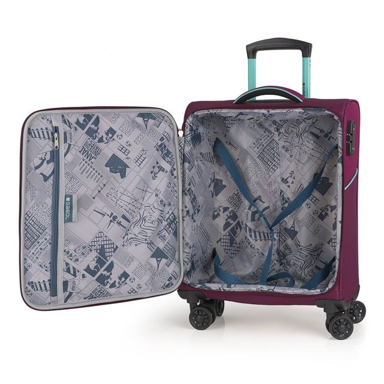 Valise Gabol Giro (S) Burgundy (119122-026)