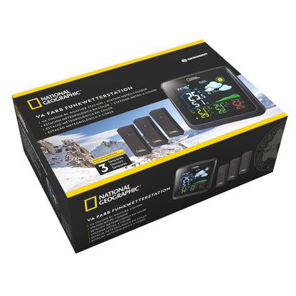 National Geographic VA Color LCD 3 Sensors Weather Station (9070710)