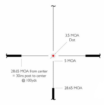 Hawke Vantage IR 4-12x50 (L4A IR Dot R/G) Optical Sight