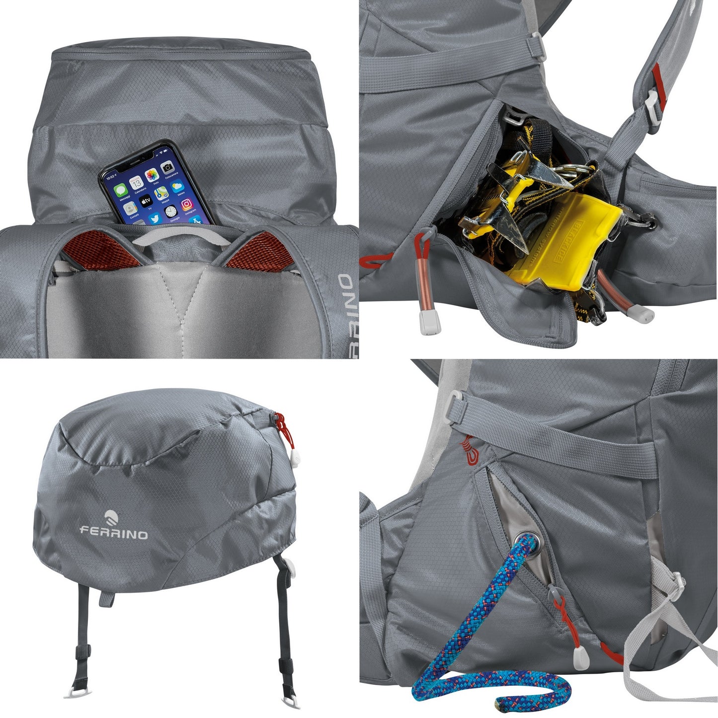 Travel backpack Ferrino Rutor 30 Dark Gray (75588LDD)