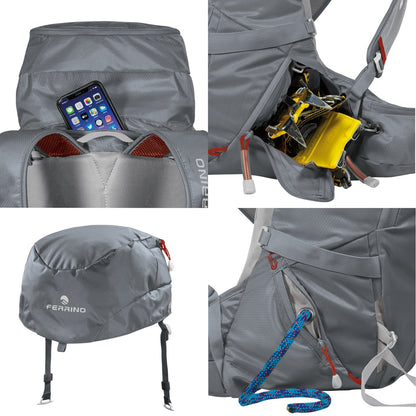 Travel backpack Ferrino Rutor 30 Dark Gray (75588LDD)