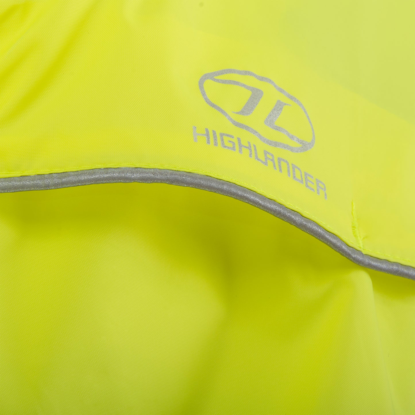 Men's Windbreaker Highlander Stow &amp; Go Pack Away Rain Jacket 6000 mm Yellow XL (JAC077-YW-XL)
