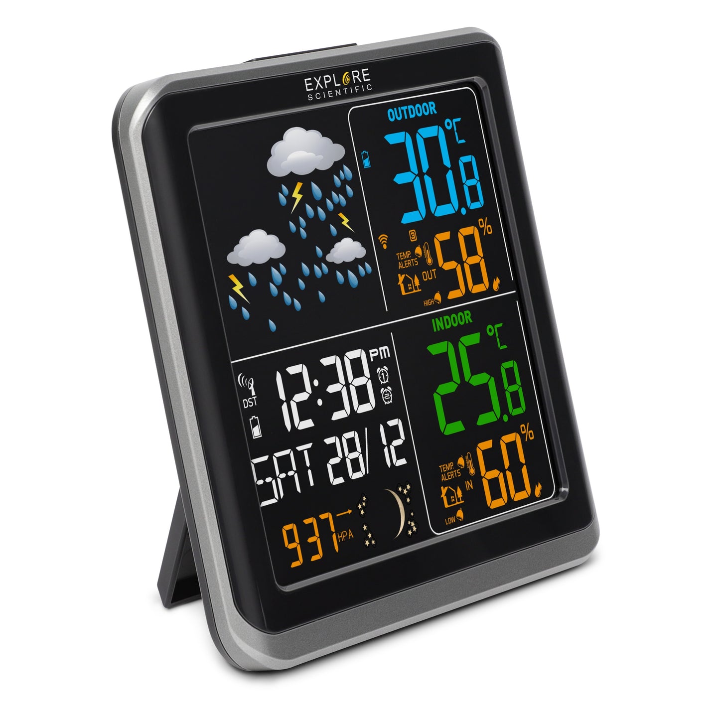 Explore Scientific Color WSH4008 Weather Station (WSH4008LC2000)